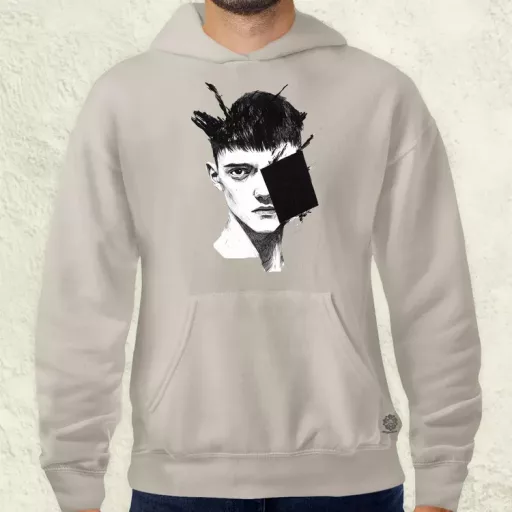 Szürreális portré v2 férfi pulóver