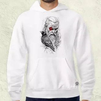 Odin tetoválás v4 férfi pulóver