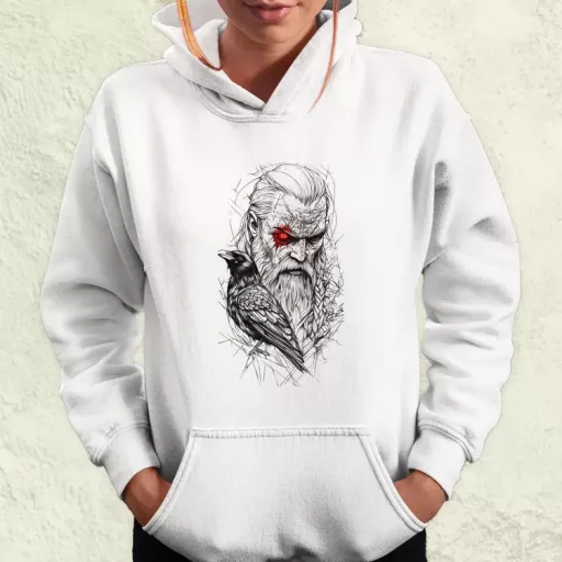 Odin tetoválás v4 női pulóver
