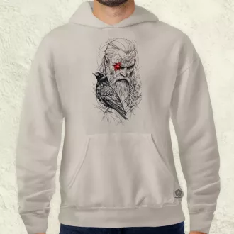Odin tetoválás v4 férfi pulóver