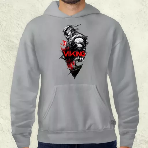 Viking plakát v2 férfi pulóver