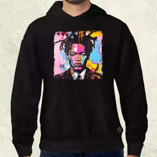 Basquiat pop art v2 férfi pulóver