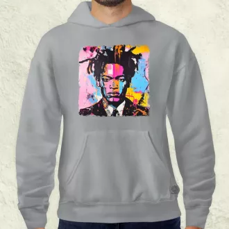 Basquiat pop art v2 férfi pulóver