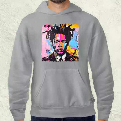 Basquiat pop art v2 férfi pulóver