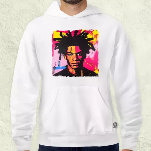 Basquiat pop art v3 férfi pulóver