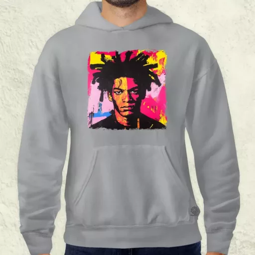 Basquiat pop art v3 férfi pulóver