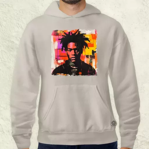 Basquiat pop art v4 férfi pulóver