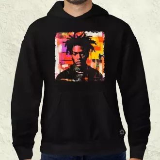 Basquiat pop art v4 férfi pulóver