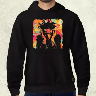 Basquiat pop art v5 férfi pulóver