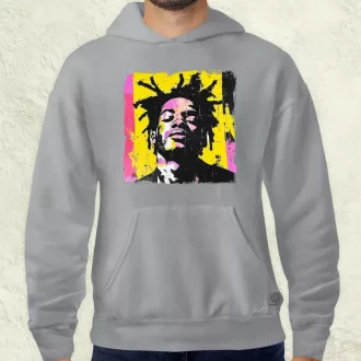 Basquiat pop art v8 férfi pulóver