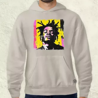 Basquiat pop art v8 férfi pulóver