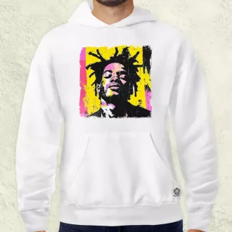 Basquiat pop art v8 férfi pulóver