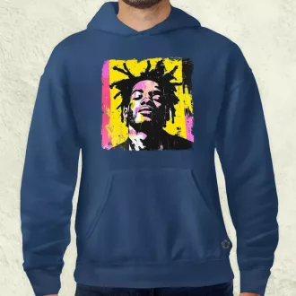 Basquiat pop art v8 férfi pulóver