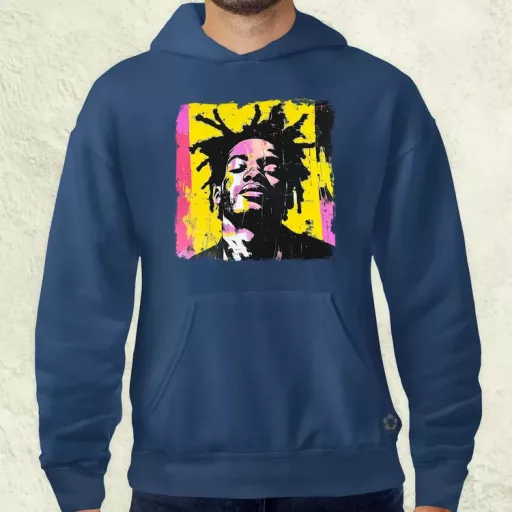 Basquiat pop art v8 férfi pulóver