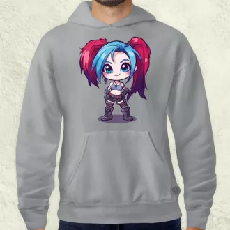 Chibi Jinx v1 férfi pulóver