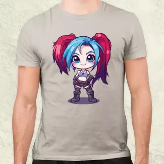 Chibi Jinx v1 férfi póló