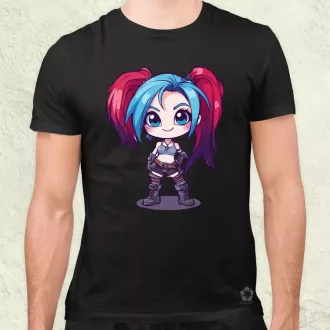 Chibi Jinx v1 férfi póló