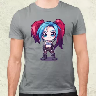 Chibi Jinx v1 férfi póló
