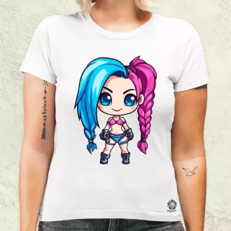 Chibi Jinx v2 női póló