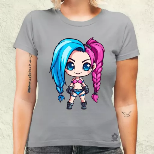 Chibi Jinx v2 női póló