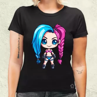 Chibi Jinx v2 női póló