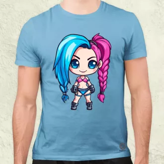 Chibi Jinx v2 férfi póló