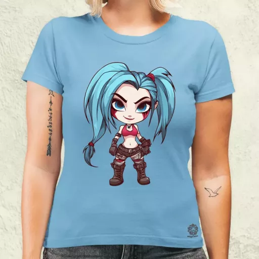 Chibi Jinx v3 női póló