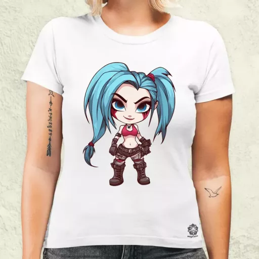 Chibi Jinx v3 női póló