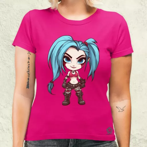 Chibi Jinx v3 női póló