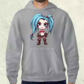 Chibi Jinx v3 férfi pulóver
