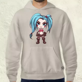 Chibi Jinx v3 férfi pulóver