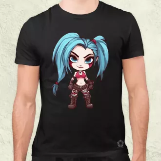 Chibi Jinx v3 férfi póló
