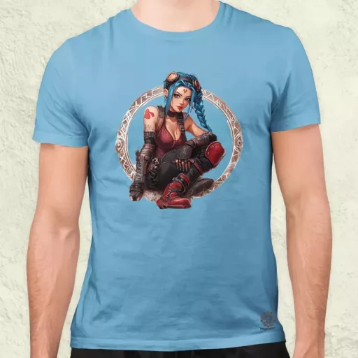 Jinx matrica v10 férfi póló