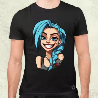 Jinx matrica v4 férfi póló