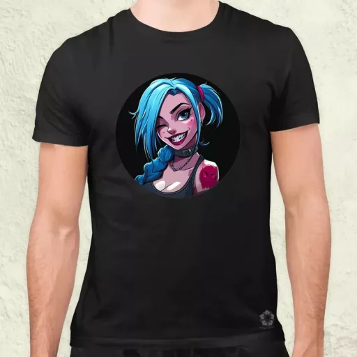 Jinx matrica v6 férfi póló