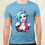 Jinx matrica v7 férfi póló
