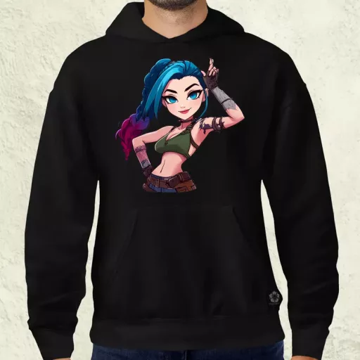 Jinx matrica v9 férfi pulóver