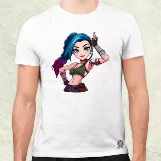 Jinx matrica v9 férfi póló