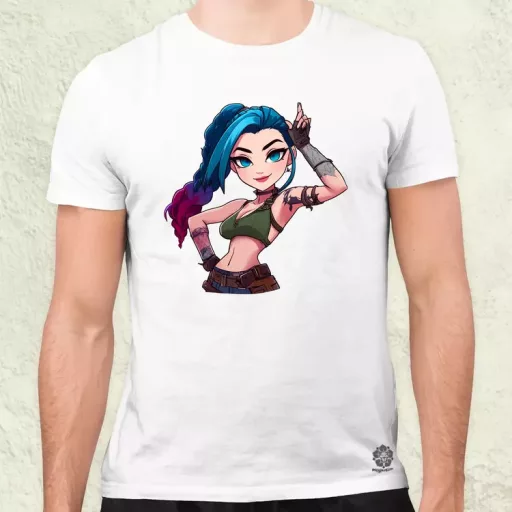 Jinx matrica v9 férfi póló