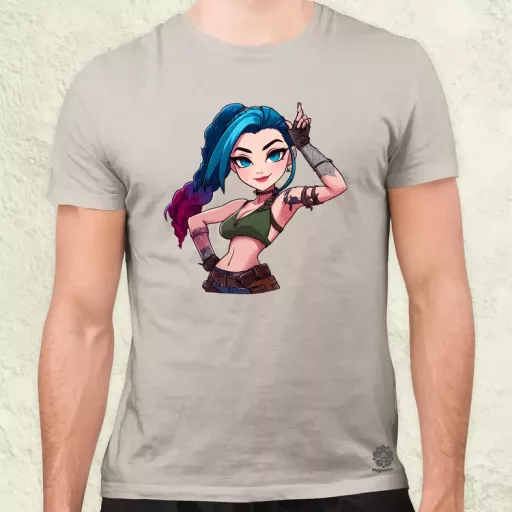 Jinx matrica v9 férfi póló