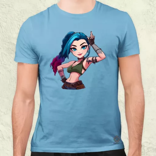 Jinx matrica v9 férfi póló
