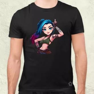 Jinx matrica v9 férfi póló