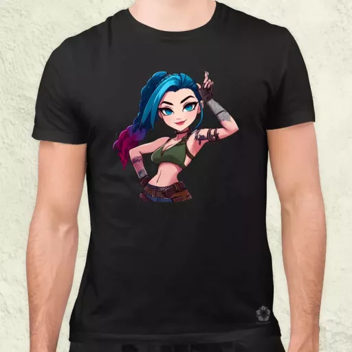 Jinx matrica v9 férfi póló