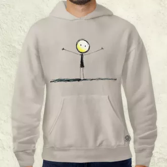 Maradj erős v1 férfi pulóver