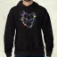 Pixel macska v2 férfi pulóver