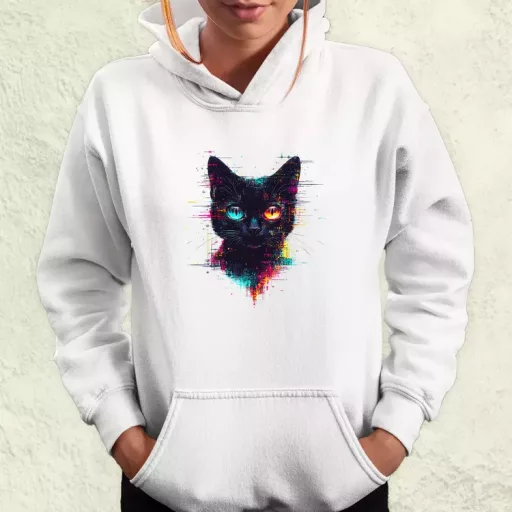 Pixel macska v4 női pulóver