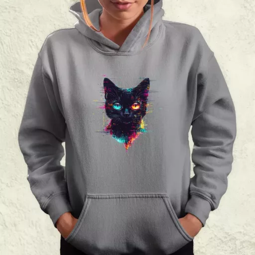 Pixel macska v4 női pulóver