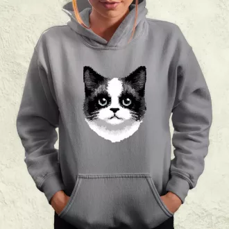 Pixel macska v6 női pulóver