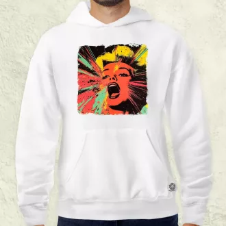 Pop art Marilyn Monroe v5 férfi pulóver