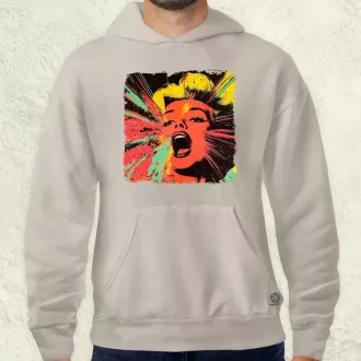 Pop art Marilyn Monroe v5 férfi pulóver